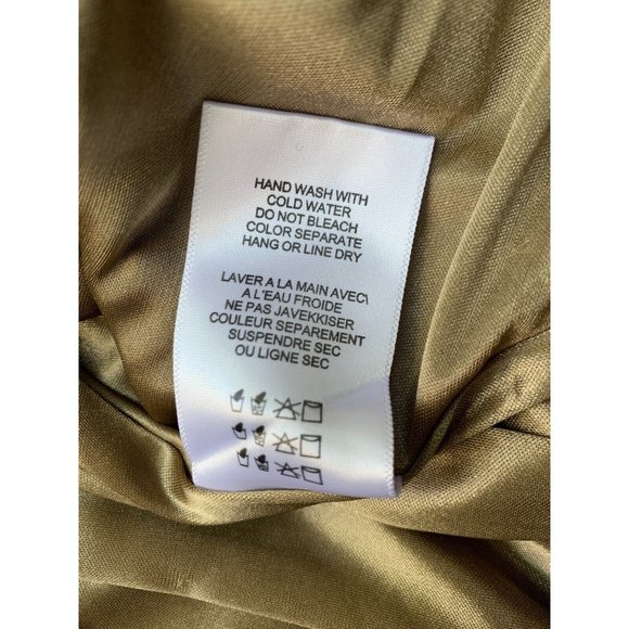 Anthropologie Eri + Ali Kasi Shimmer Top SIZE SMALL Animal Print Sleeveless NWT - Picture 10 of 11